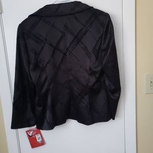 black suit jacket